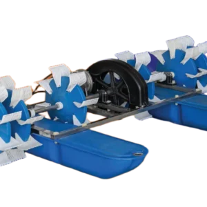 Paddle wheel aerator